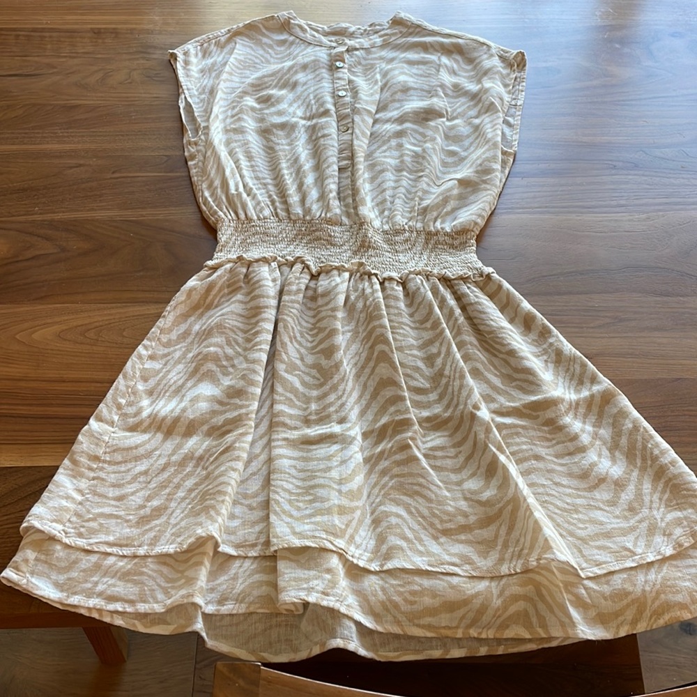Rails Zebra Print Dress
